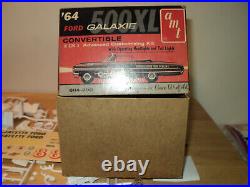 Vintage 1/25 AMT'64 Ford Galaxie 500XL 3 in 1 Complete & Unstarted FREE SHIP