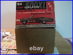 Vintage 1/25 AMT'64 Ford Galaxie 500XL 3 in 1 Complete & Unstarted FREE SHIP