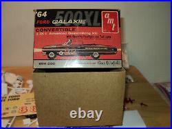 Vintage 1/25 AMT'64 Ford Galaxie 500XL 3 in 1 Complete & Unstarted FREE SHIP