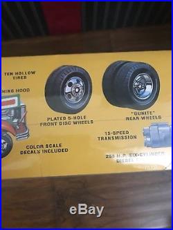 Vintage 1/25 AMT Autocar A64B Tractor kit sealed 38665