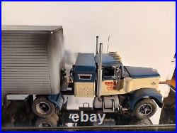 Vintage 1/25 AMT Diamond REO truck And Moving Van Combo