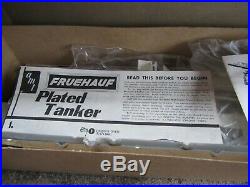 Vintage 1/25 Scale AMT Fruehauf Plated Sunoco Tanker Semi Trailer- Model Kit