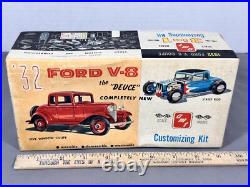 Vintage 60s AMT Scale Model 1932 Ford V8 Coupe'THE DEUCE' Customizing Kit #232
