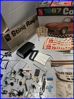 Vintage 67' Chevy Vette Sting Ray Convertible AMT Customizing Kit, Model Car Kit