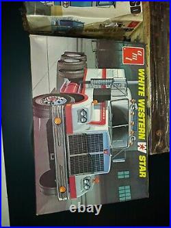 Vintage 71-73 amt semi truck model kits