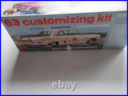 Vintage AMT1963 Corvette Convertible 06-913-149 63 customizing kit