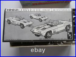 Vintage AMT1963 Corvette Convertible 06-913-149 63 customizing kit