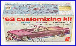 Vintage AMT 05-613-149 125 Scale 1963 Pontiac Tempest Custom Model Car Kit