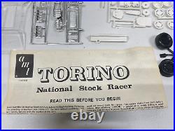 Vintage AMT 125 Torino Nation Stock Racer Model Kit #T391601 No Decals
