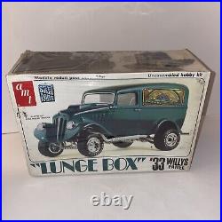 Vintage AMT 125 Willys Panel 1933 Lunge Box Model Kit Sealed -As Pictured