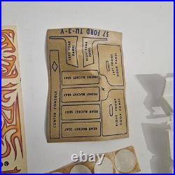 Vintage AMT 1957 FORD 2DR. HARDTOP 3in1 MODEL KIT 1/25 T-157-200 GEORGE BARRIS