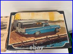 Vintage AMT 1959'59 EL CAMINO CAMPER Model Kit Unbuild / READ