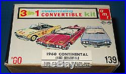 Vintage AMT 1960 Continental Convertible 1/25 Scale-Model Car Swap Meet
