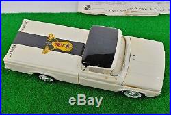 Vintage AMT 1960 Ford F-100 Pickup Model Kit Custom Built WithCar Trailer Rare