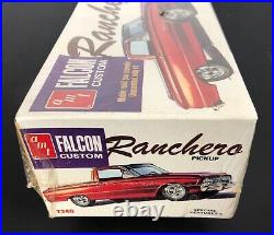 Vintage AMT 1961 Ford Falcon Ranchero Pickup 125 Scale 1977 Model Kit SEALED
