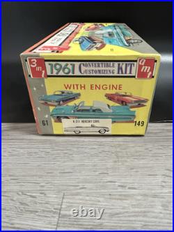 Vintage AMT 1961 K-311 Mercury Conv. 1/25 Scale Model 3 In 1 Convertible Kit Car