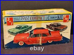 Vintage AMT 1961 Mercury Comet 2 Door Sedan, 1/25 Scale Model Kit, N. Mint K-3061