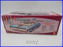Vintage AMT 1962 Ford Galaxie Convertible 3 in 1 Customizing 125 Model Kit K112