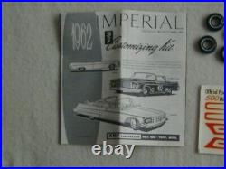 Vintage AMT 1962 Imperial Convertible 3 in 1 Customizing Kit # 149