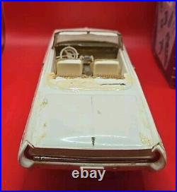 Vintage AMT 1962 Pontiac Convertible 3 in 1 Model Kit Partially Assembled K612 +