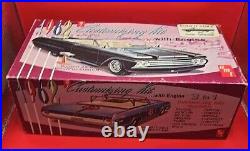 Vintage AMT 1962 Pontiac Convertible 3 in 1 Model Kit Partially Assembled K612 +