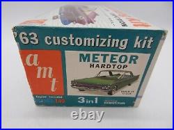 Vintage AMT 1963 Mercury Meteor 3 in 1 Customizing 125 Model Kit 05-363-149
