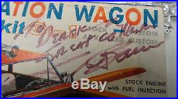 Vintage AMT 1963 the Late George Barris Autographed Chevrolet II Station Wagon