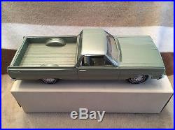 Vintage AMT 1964 Chevy Chevelle El Camino Green Promo Car 1/25th