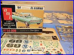 Vintage AMT 1964 Chevy El Camino with Westcraft Boat Kit