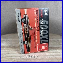 Vintage AMT 1964 Ford Galaxie 500XL Conv Kit 1/25 Scale Unassembled #6114-200