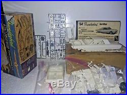 Vintage AMT 1964 Ford Thunderbird Hardtop Model Kit AMT Opened