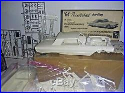 Vintage AMT 1964 Ford Thunderbird Hardtop Model Kit AMT Opened