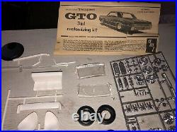 Vintage AMT 1965 65 Tempest GTO Model Kit RARE with box unbuilt