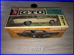 Vintage AMT 1965 65 Tempest GTO Model Kit RARE with box unbuilt