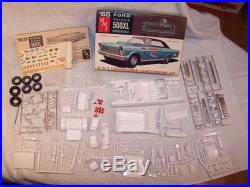 Vintage AMT 1965 Ford Galaxie Convertible Model Kit! Unbuilt