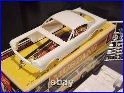 Vintage AMT 1965 Ford Mustang 2+2 Fastback 1/25 Scale Model Kit, Mint Unbuilt