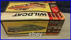 Vintage AMT 1966 Buick Wildcat Hardtop Customizing 1/25 Plastic Model Kit Boxed