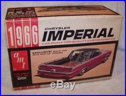 Vintage AMT 1966 Chrysler Imperial Hardtop Model Kit! Unbuilt, Very nice