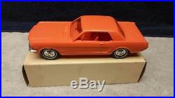 Vintage AMT 1966 Mustang Friction Promo Model Car in Corral Mint NOS