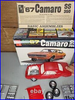Vintage AMT 1967 CAMARO SS 350 Hardtop Customizing Model Kit