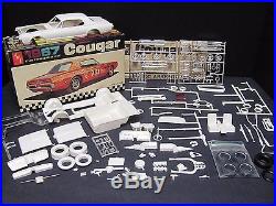 Vintage AMT 1967 Mercury Cougar Hardtop Model Kit Near Mint Unbuilt Condition