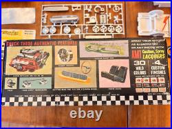 Vintage AMT 1967 Oldsmobile Toronado Hardtop 125 Model Kit 6937-200 COMPLETE
