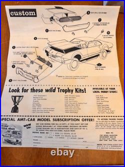 Vintage AMT 1967 Oldsmobile Toronado Hardtop 125 Model Kit 6937-200 COMPLETE