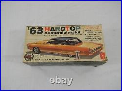 Vintage AMT 1/25 1963 Corvette Stingray 3'n1 Customizing Kit #6923-149 Read