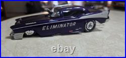 Vintage AMT 1/25'57 Chevrolet Funny Car Eliminator Built Plastic Model