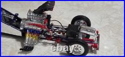 Vintage AMT 1/25'57 Chevrolet Funny Car Eliminator Built Plastic Model