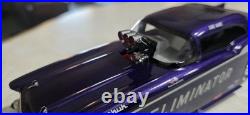 Vintage AMT 1/25'57 Chevrolet Funny Car Eliminator Built Plastic Model