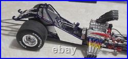 Vintage AMT 1/25'57 Chevrolet Funny Car Eliminator Built Plastic Model