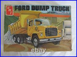 Vintage AMT 1/25 Scale Louisville Line Ford LNT-8000 Dump Truck Kit #T-503 NIB