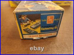 Vintage AMT 1/25 Scale Original 1958 Buick Convertible Model Car Kit Boxed